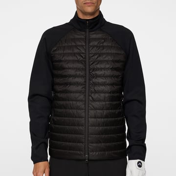 Hayden Quilt Hybrid Jacket Black J.Lindeberg