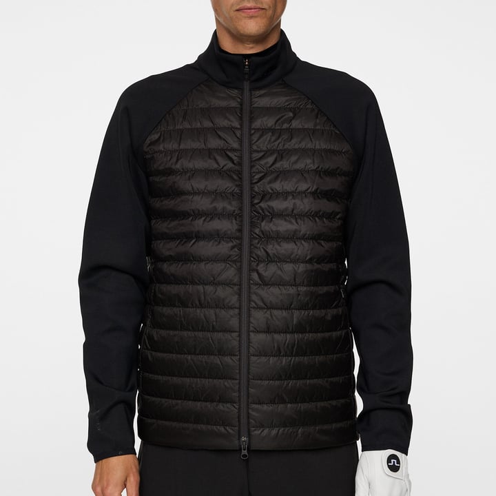 Hayden Quilt Hybrid Jacket Black J.Lindeberg