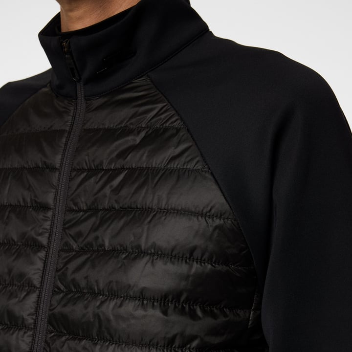 Hayden Quilt Hybrid Jacket Black J.Lindeberg