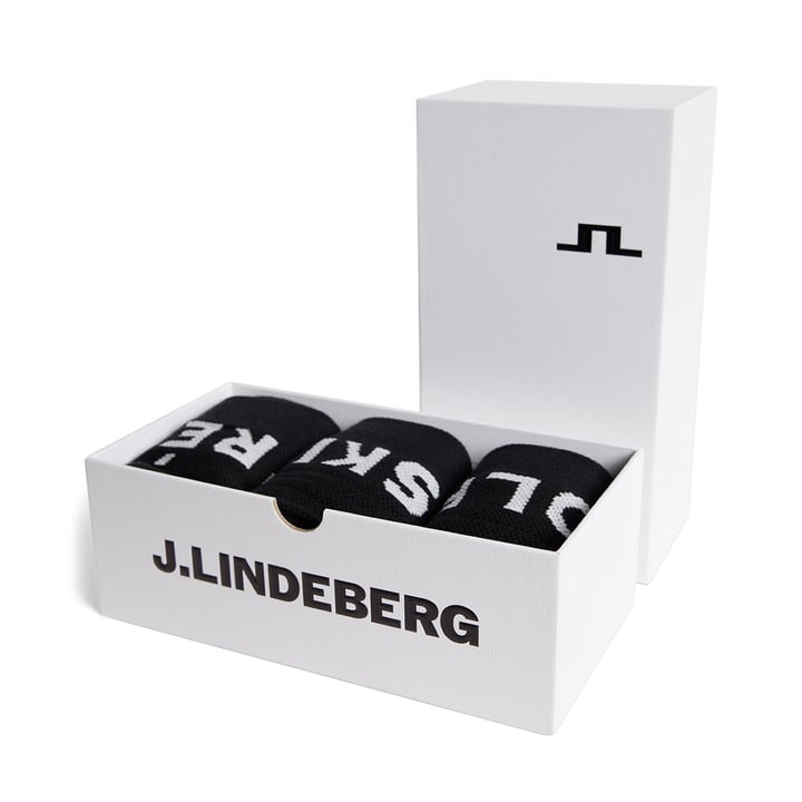 Miles Sock Pack Svart J.Lindeberg Miles Sock Pack Svart J.Lindeberg