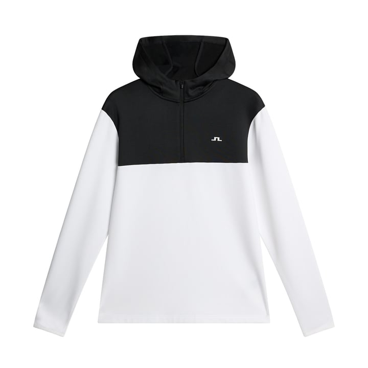 Banks Zip Hood Vit J.Lindeberg