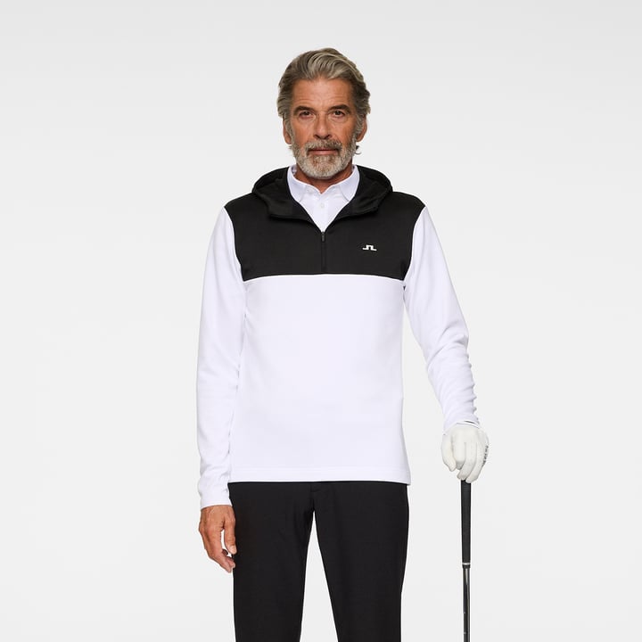 Banks Zip Hood Vit J.Lindeberg