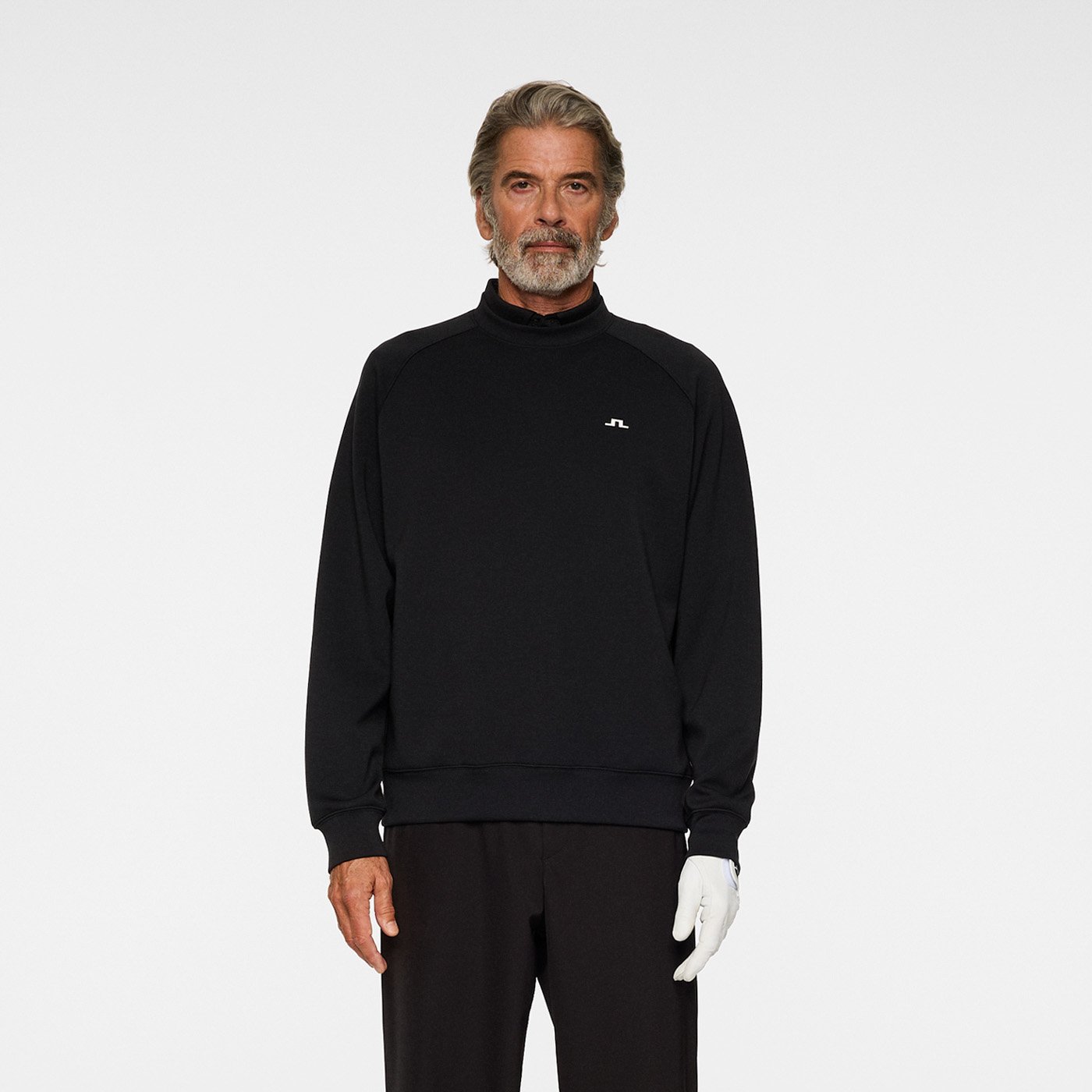 Finn Crew Neck Svart J.Lindeberg