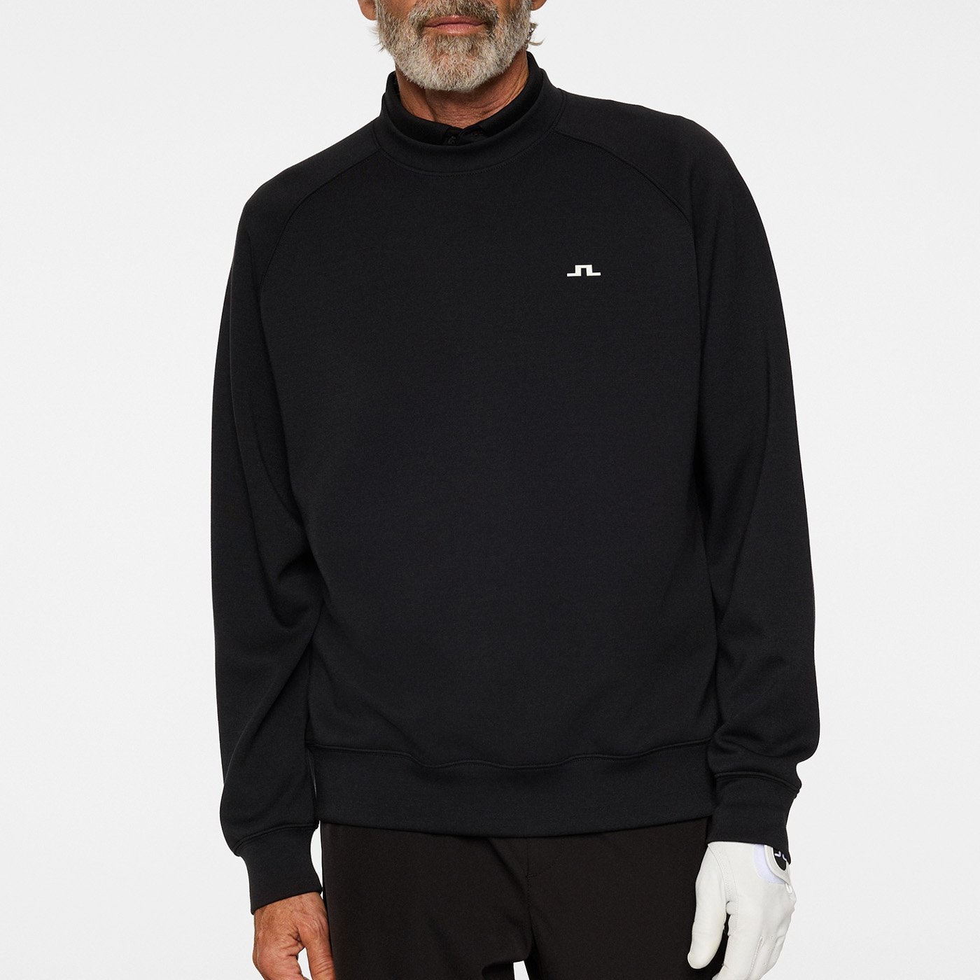 Finn Crew Neck Svart J.Lindeberg