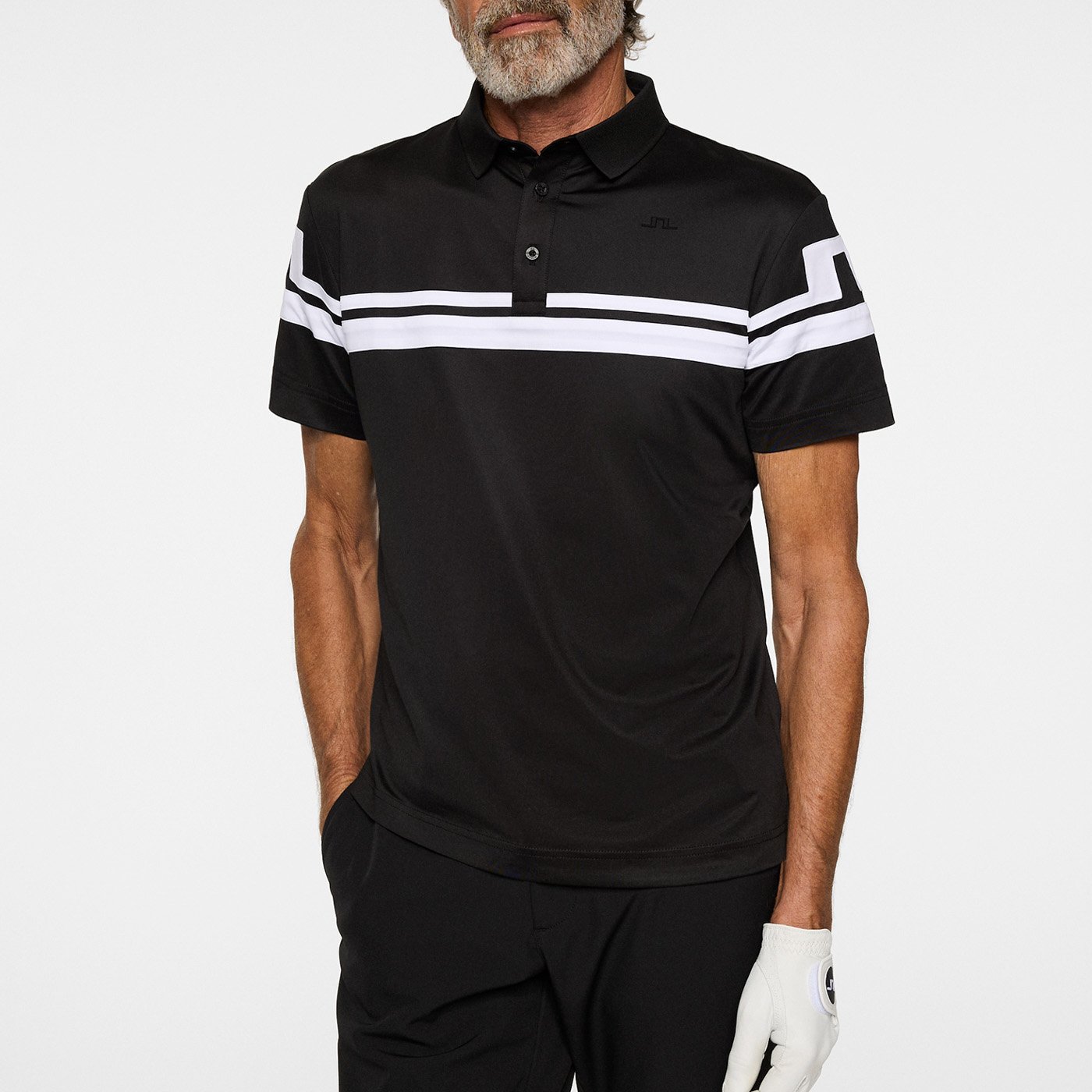 Mads Polo Svart J.Lindeberg