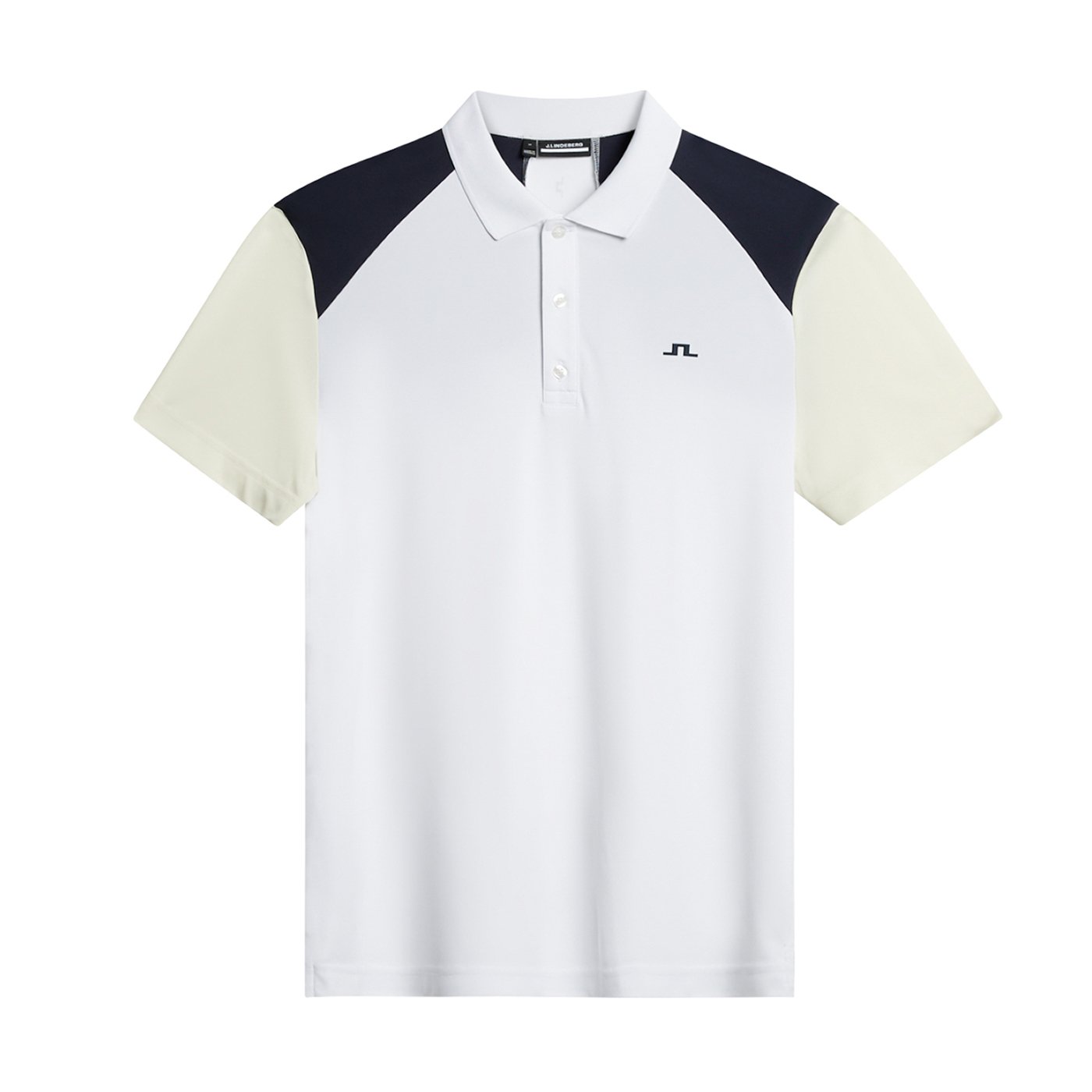 Block Polo Hvid J.Lindeberg