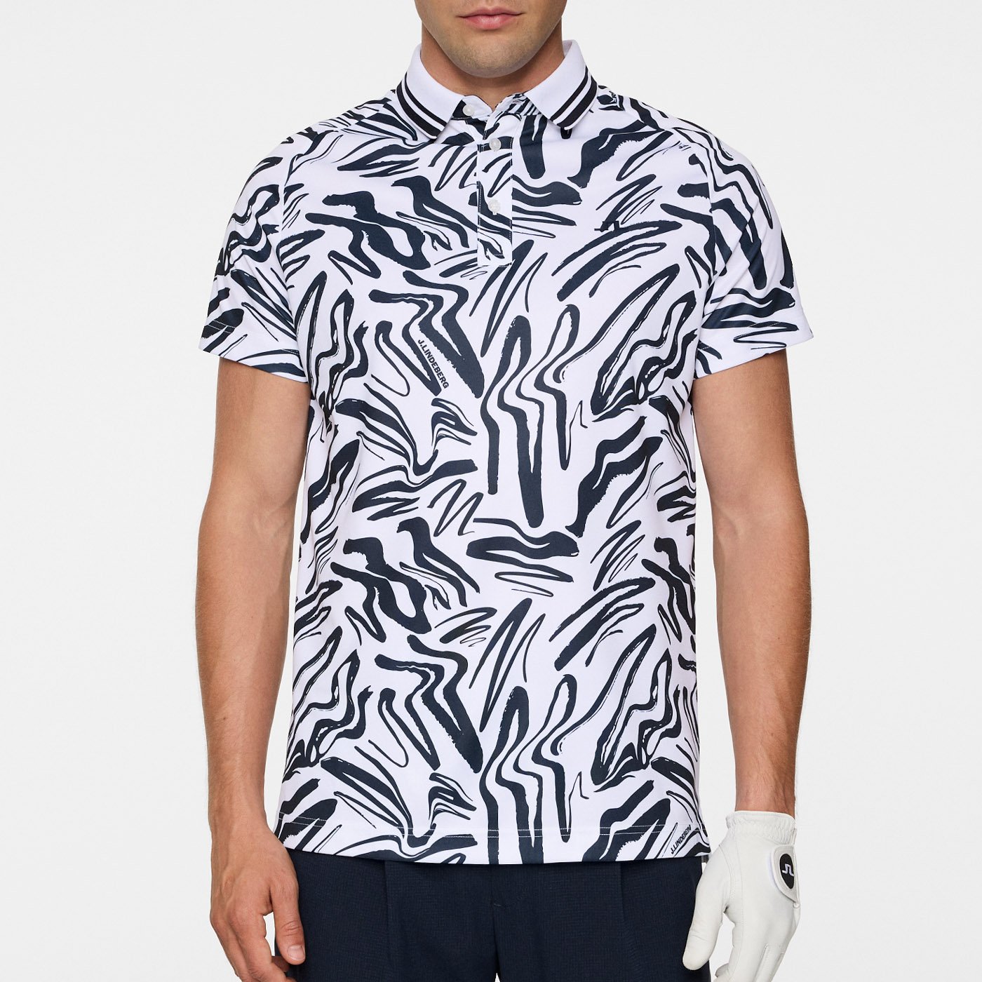 George Print Polo J.Lindeberg