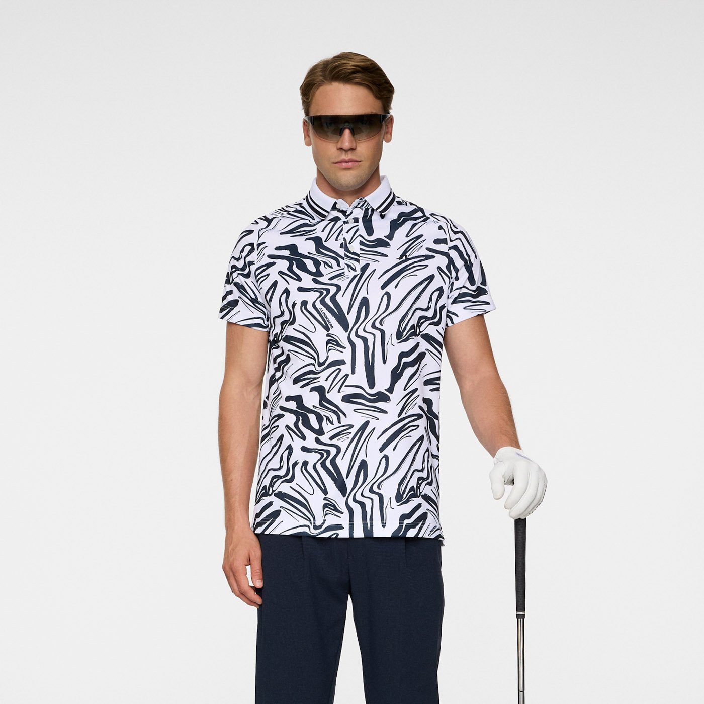 George Print Polo J.Lindeberg