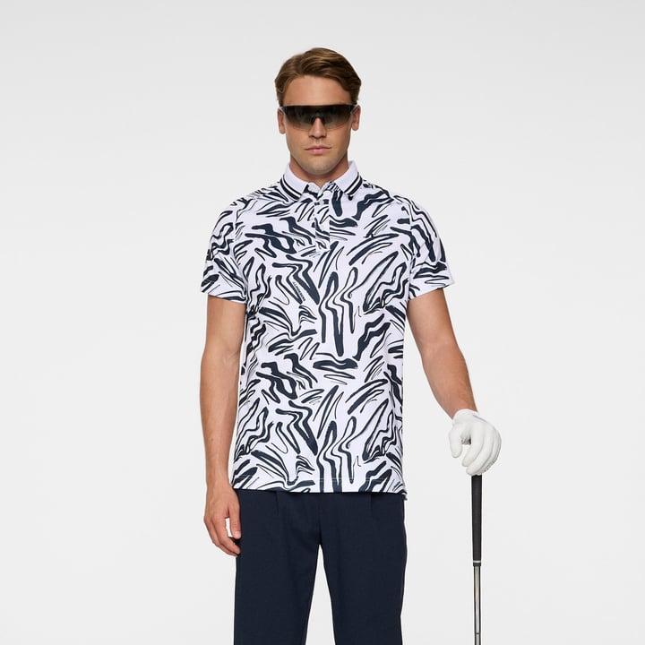 George Print Polo J.Lindeberg