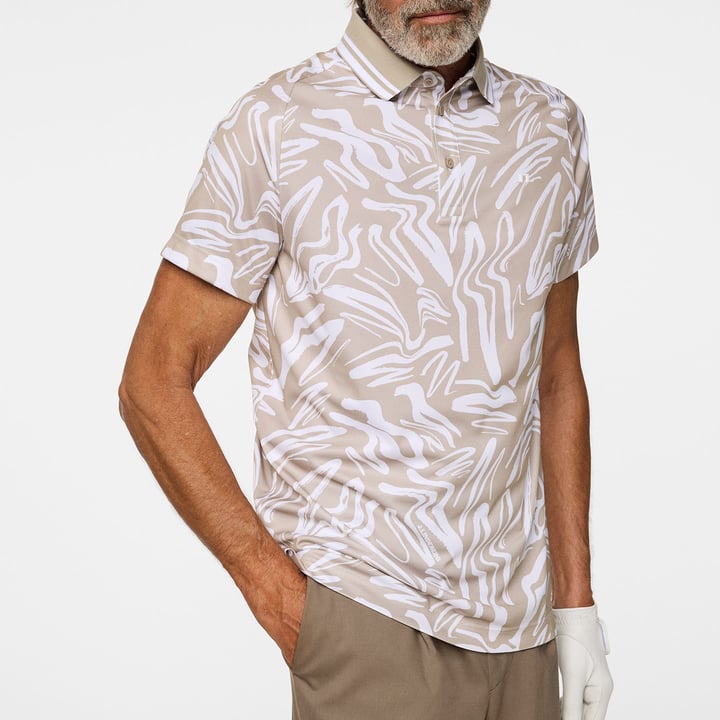 George Print Polo J.Lindeberg