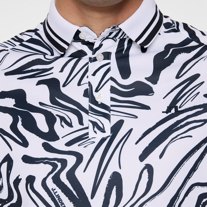 George Print Polo J.Lindeberg