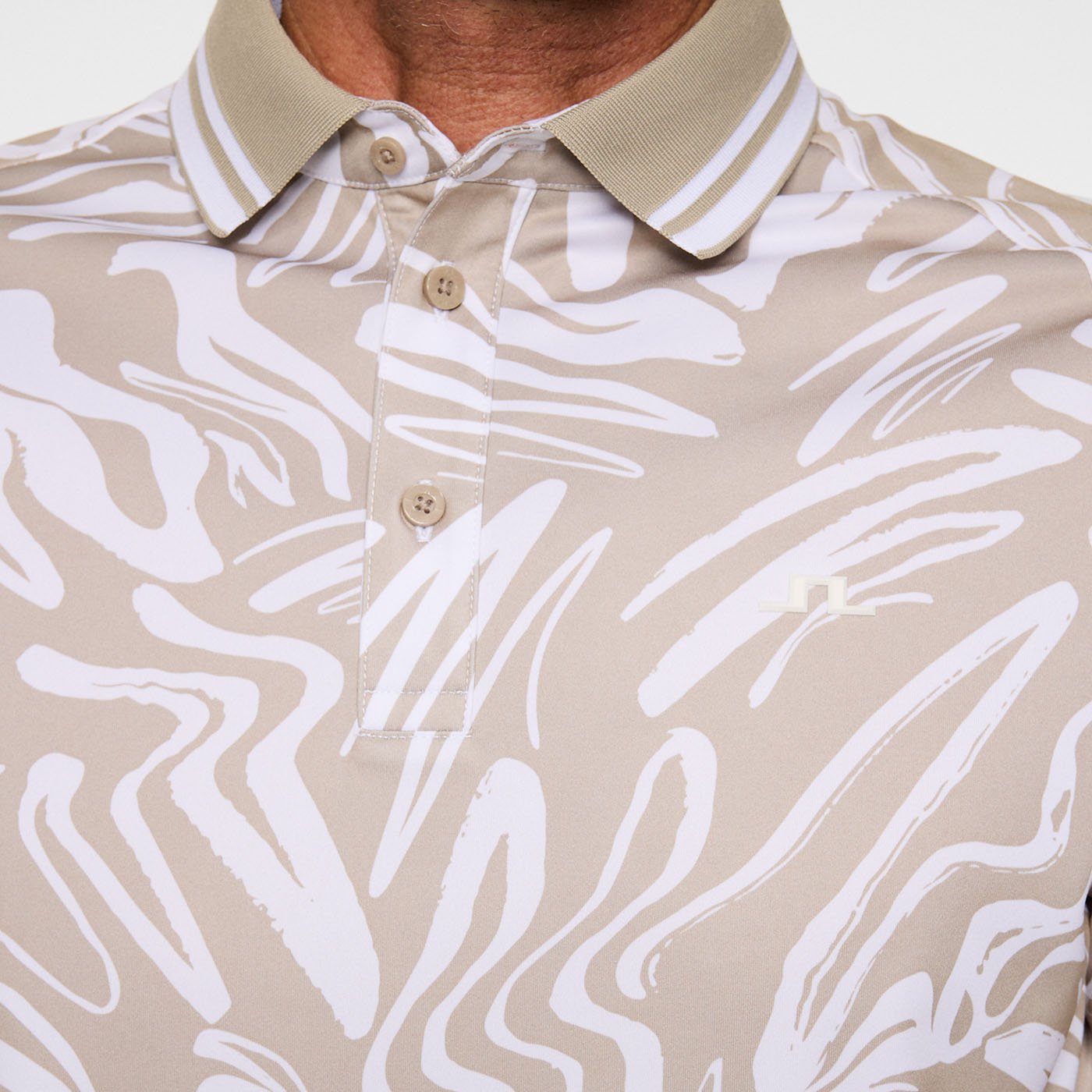 George Print Polo J.Lindeberg George Print Polo J.Lindeberg