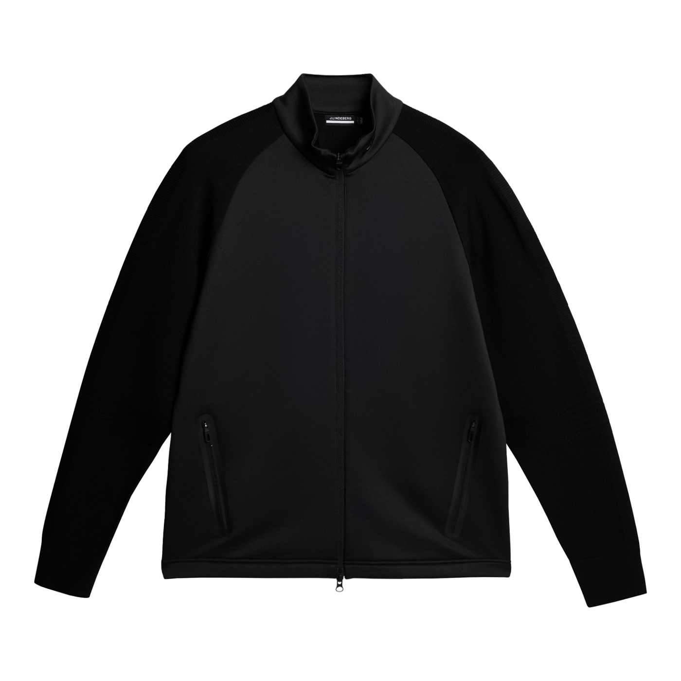 J.Lindeberg Devin Hybrid Knit ZIP Sweater