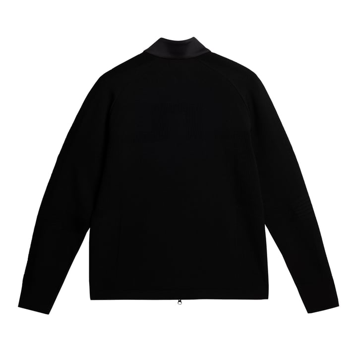 Devin Hybrid Knit Zip Sweater Sort J.Lindeberg