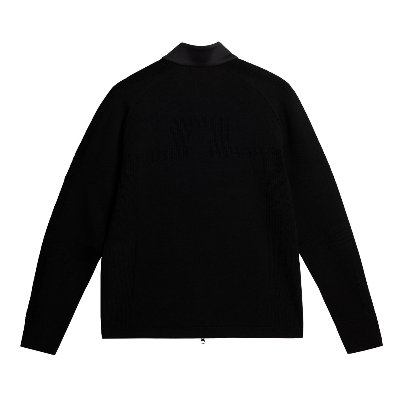 Devin Hybrid Knit Zip Sweater Schwarz J.Lindeberg Devin Hybrid Knit Zip Sweater Schwarz J.Lindeberg