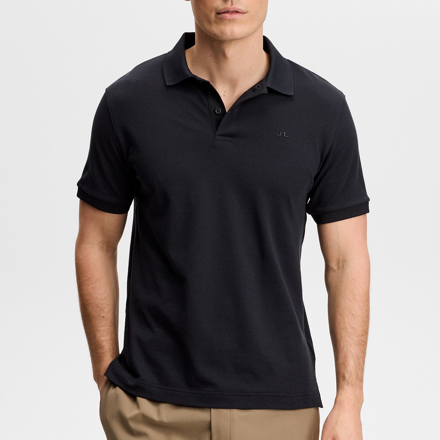 Verse Polo Svart J.Lindeberg