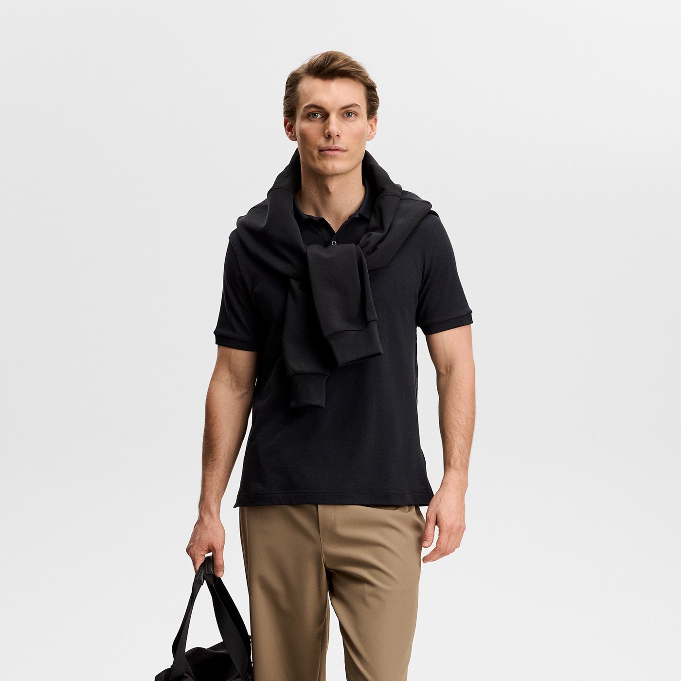 Verse Polo Svart J.Lindeberg