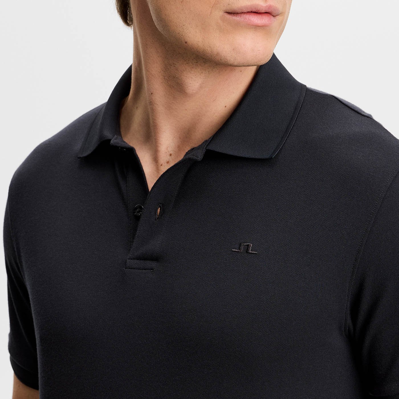 Verse Polo Svart J.Lindeberg