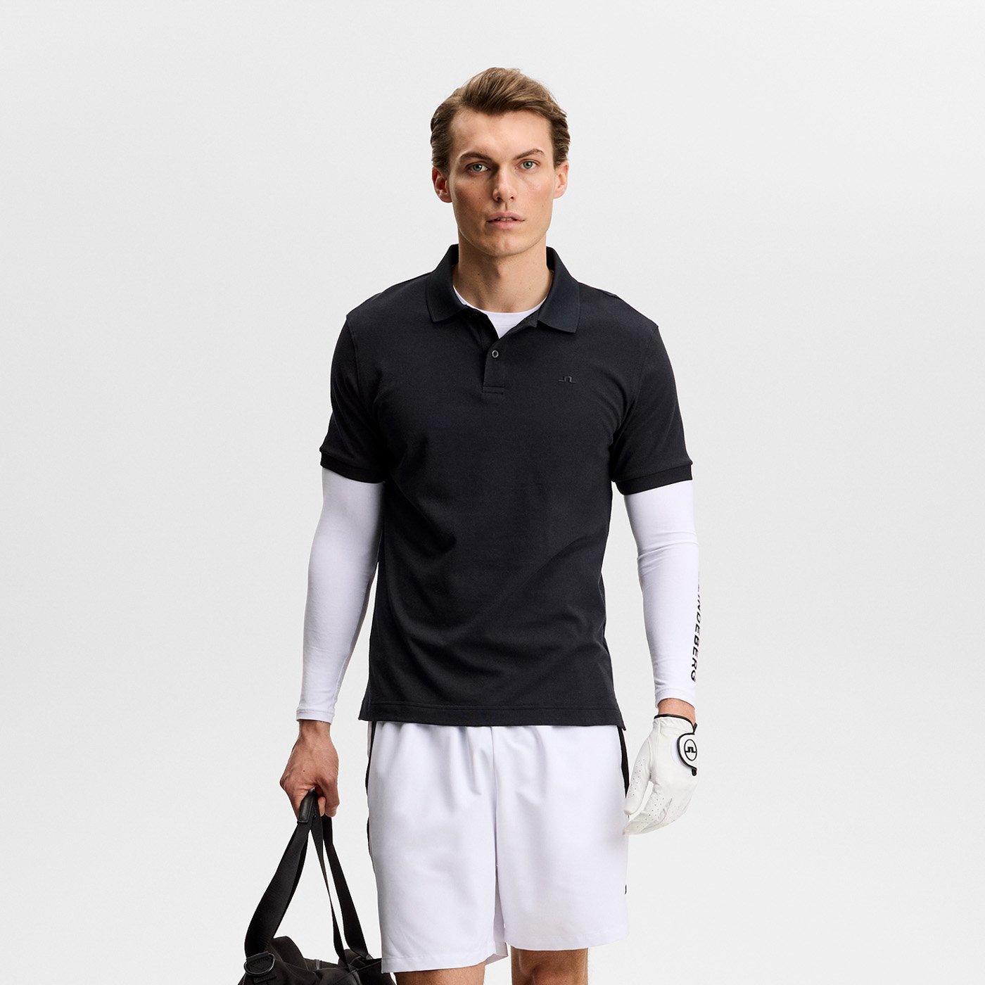 Verse Polo Svart J.Lindeberg