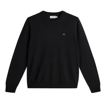 Keane Merino Crew Neck Svart J.Lindeberg