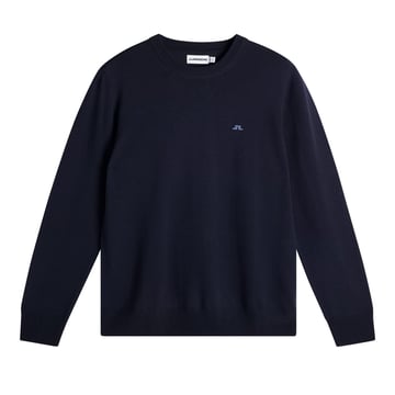Keane Merino Crew Neck Blå J.Lindeberg