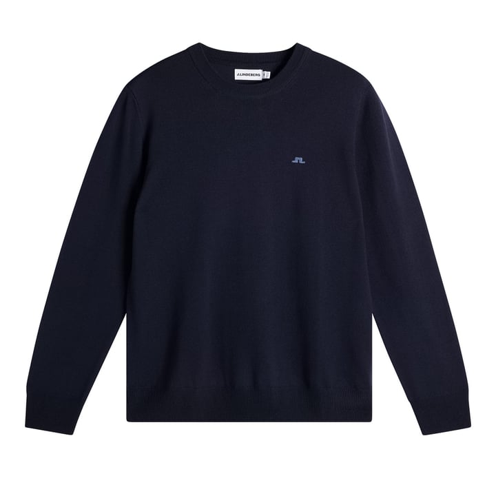 Keane Merino Crew Neck Blå J.Lindeberg