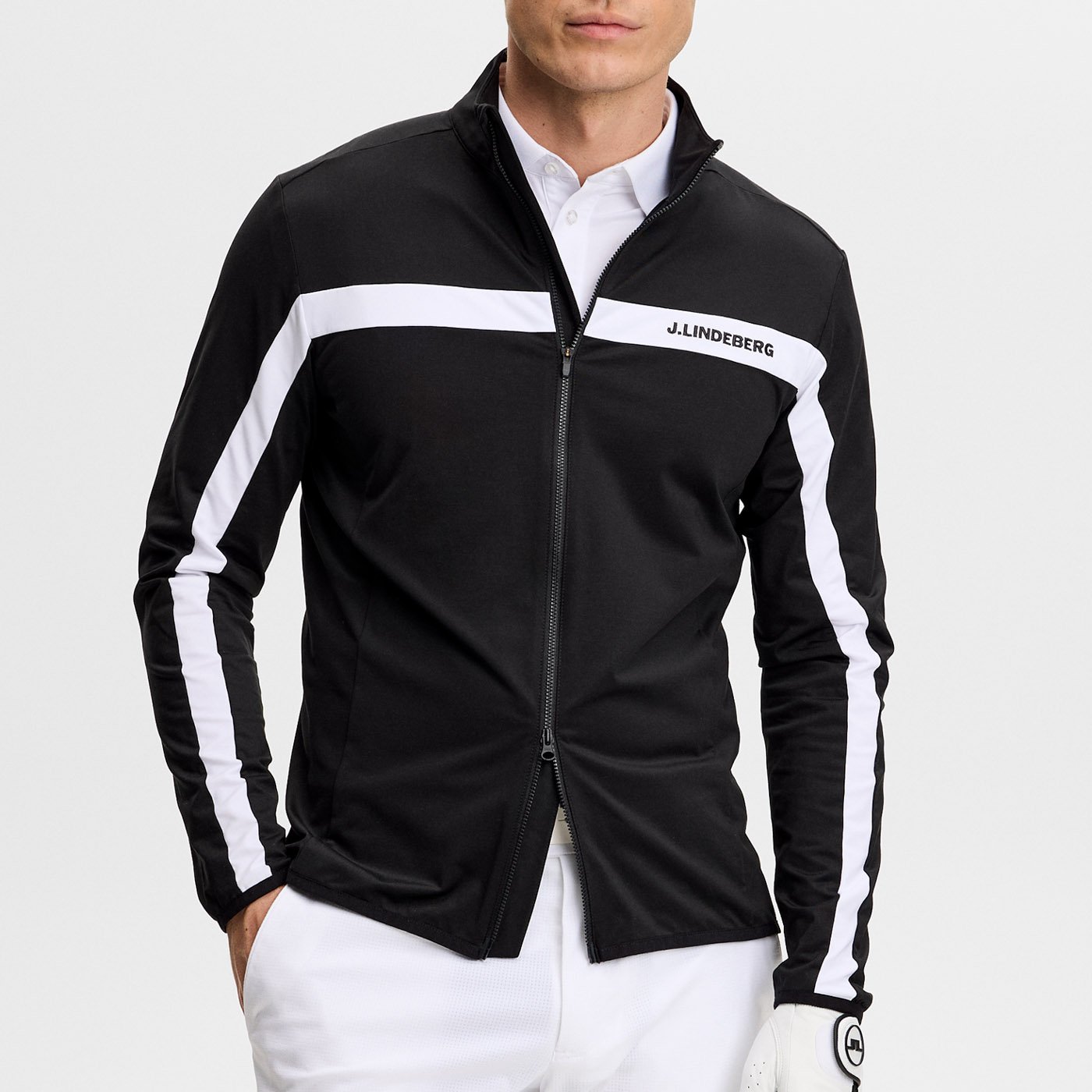 Jarvis Mid Layer Svart J.Lindeberg