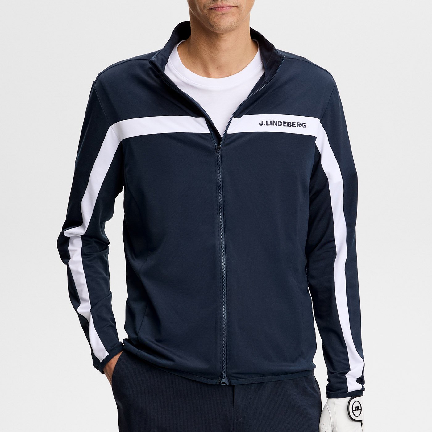 Jarvis Mid Layer Blå J.Lindeberg