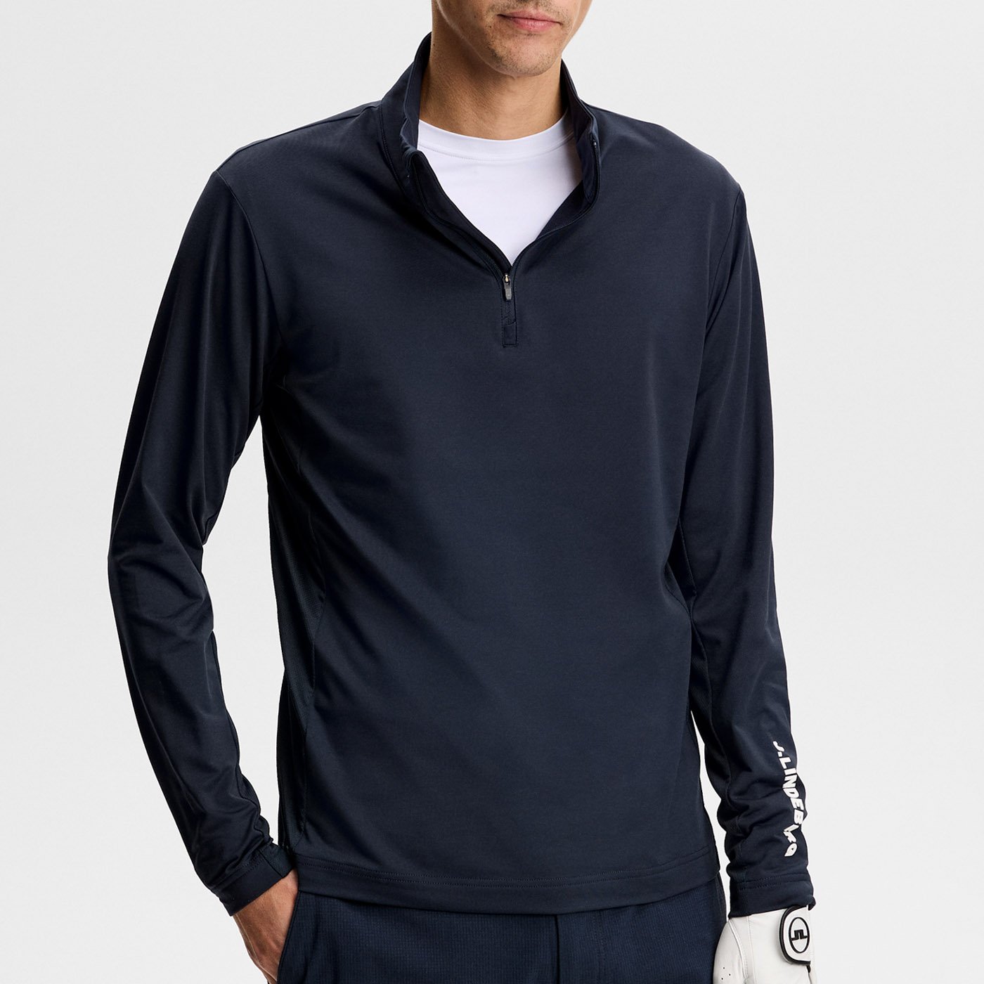 Tour Tech Mid Layer Blå J.Lindeberg