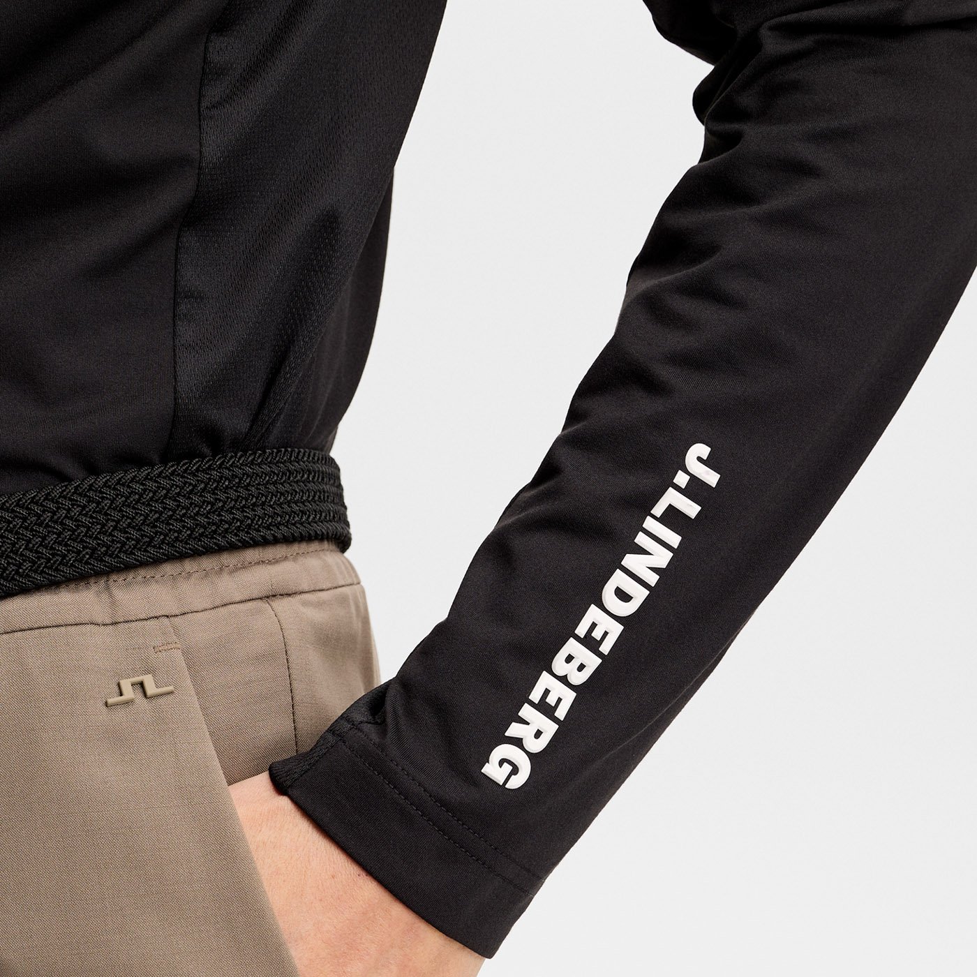 Tour Tech Mid Layer Svart J.Lindeberg