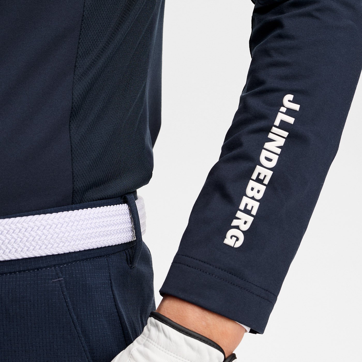 Tour Tech Mid Layer Blå J.Lindeberg