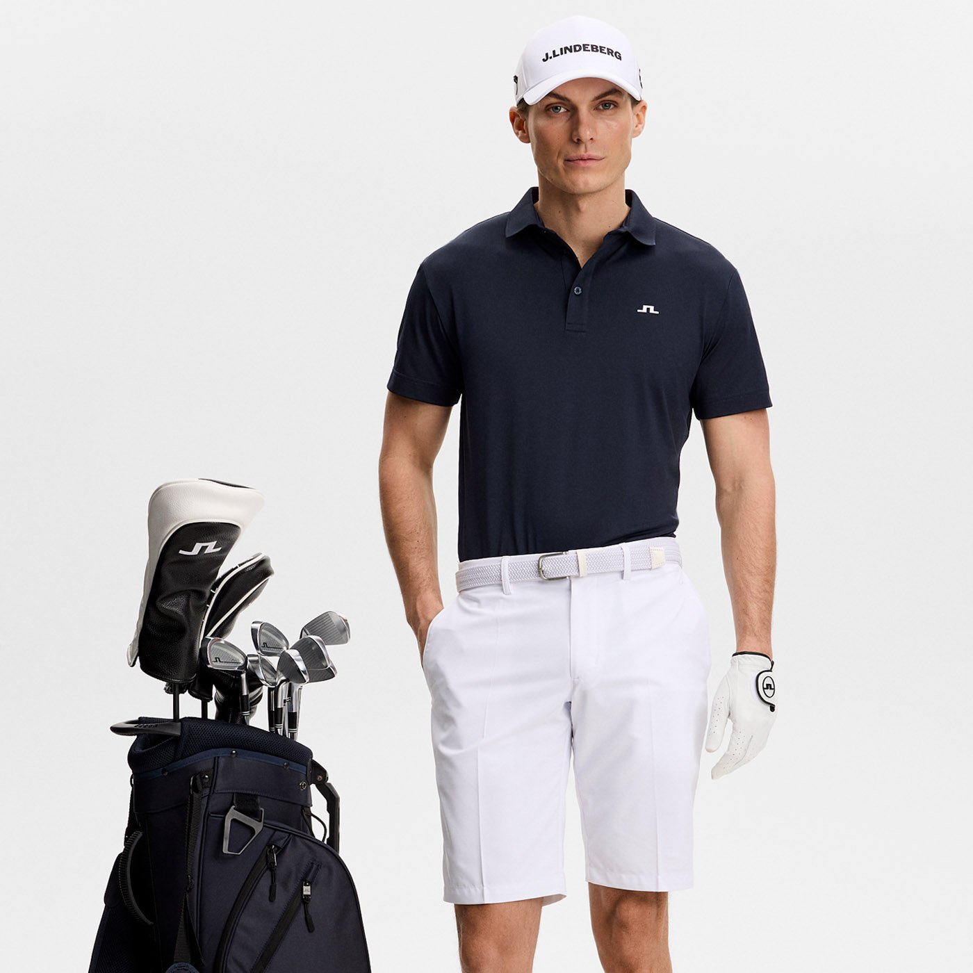 Bridge Polo Blå J.Lindeberg Bridge Polo Blå J.Lindeberg