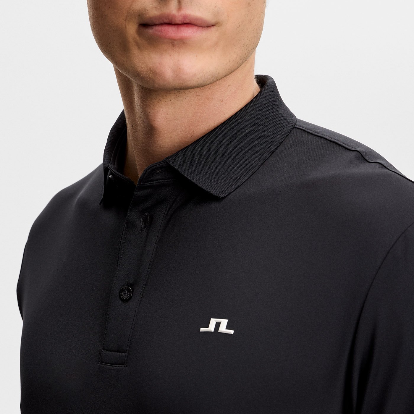 Bridge Polo Svart J.Lindeberg Bridge Polo Svart J.Lindeberg