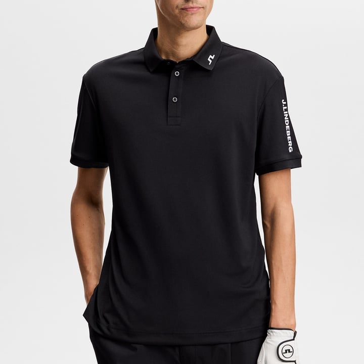 Tour Tech Polo Svart J.Lindeberg Tour Tech Polo Svart J.Lindeberg