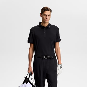 Tour Tech Polo Svart J.Lindeberg