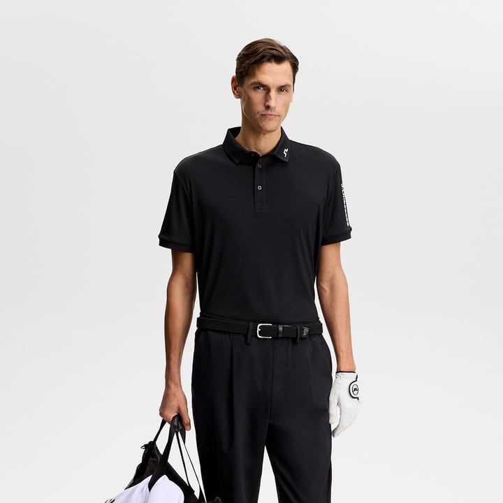 Tour Tech Polo Svart J.Lindeberg Tour Tech Polo Svart J.Lindeberg