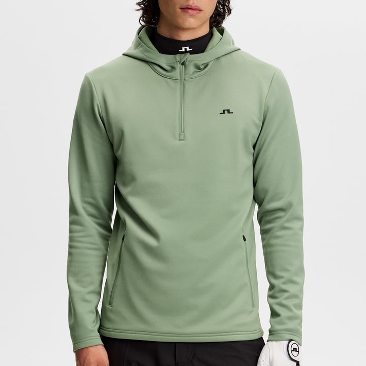 Aerial Quarter Zip Hood J.Lindeberg
