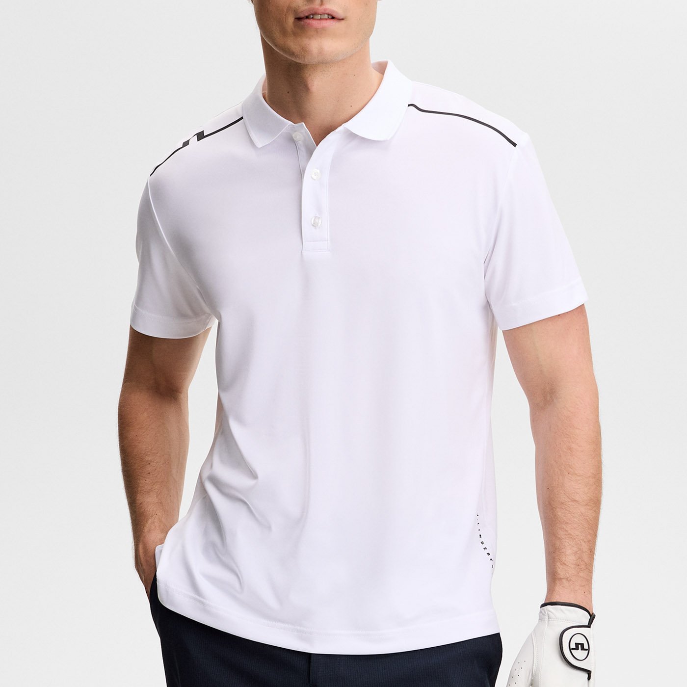 Lionel Polo Hvit J.Lindeberg Lionel Polo Hvit J.Lindeberg