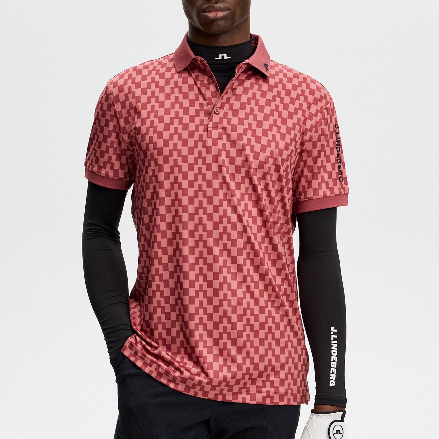Tour Tech Print Polo J.Lindeberg