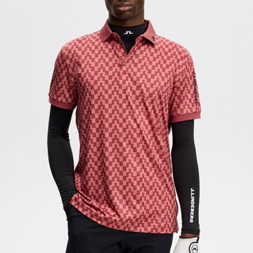Tour Tech Print Polo J.Lindeberg
