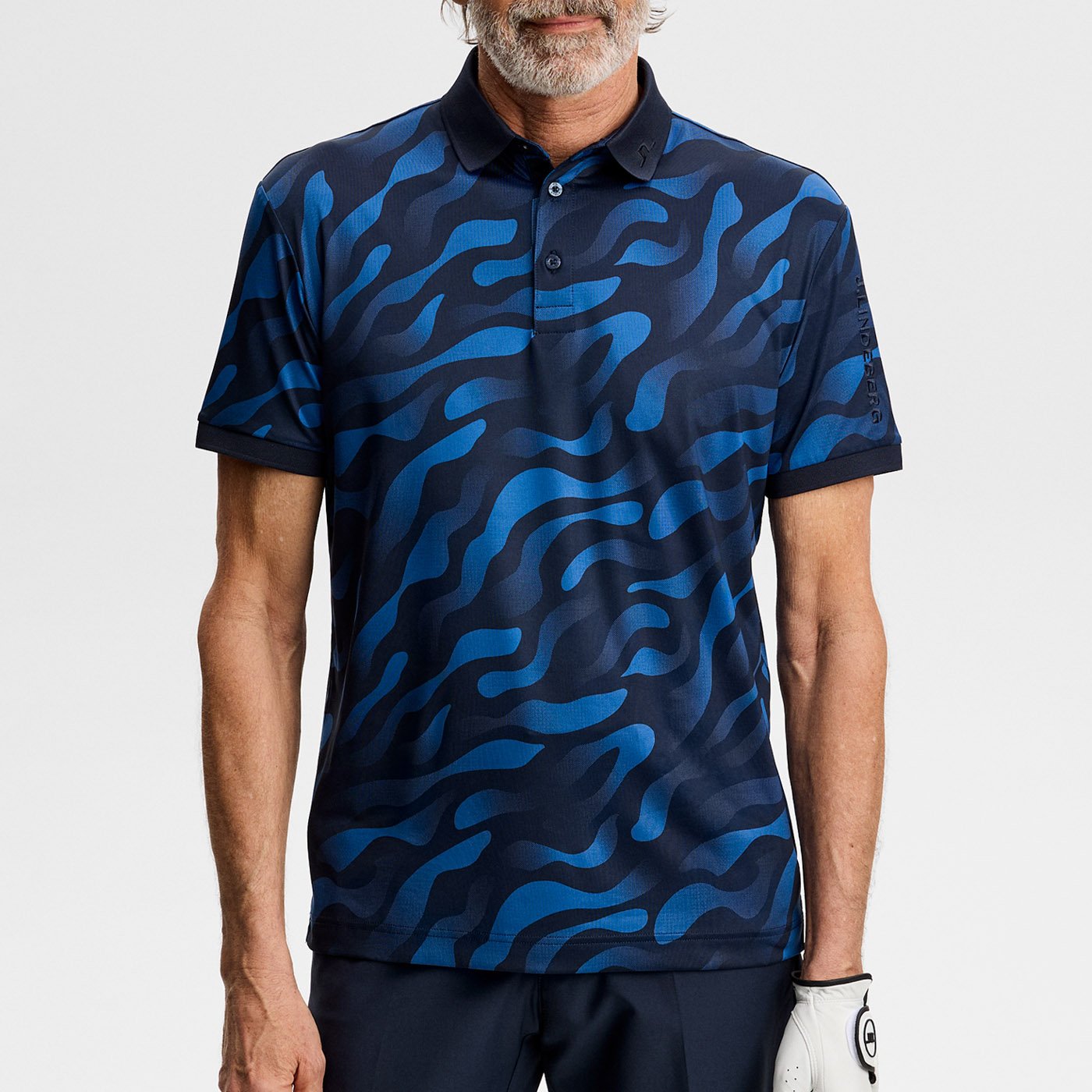 Tour Tech Print Polo J.Lindeberg Tour Tech Print Polo J.Lindeberg