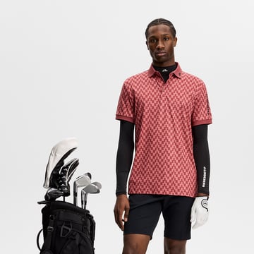 Tour Tech Print Polo J.Lindeberg