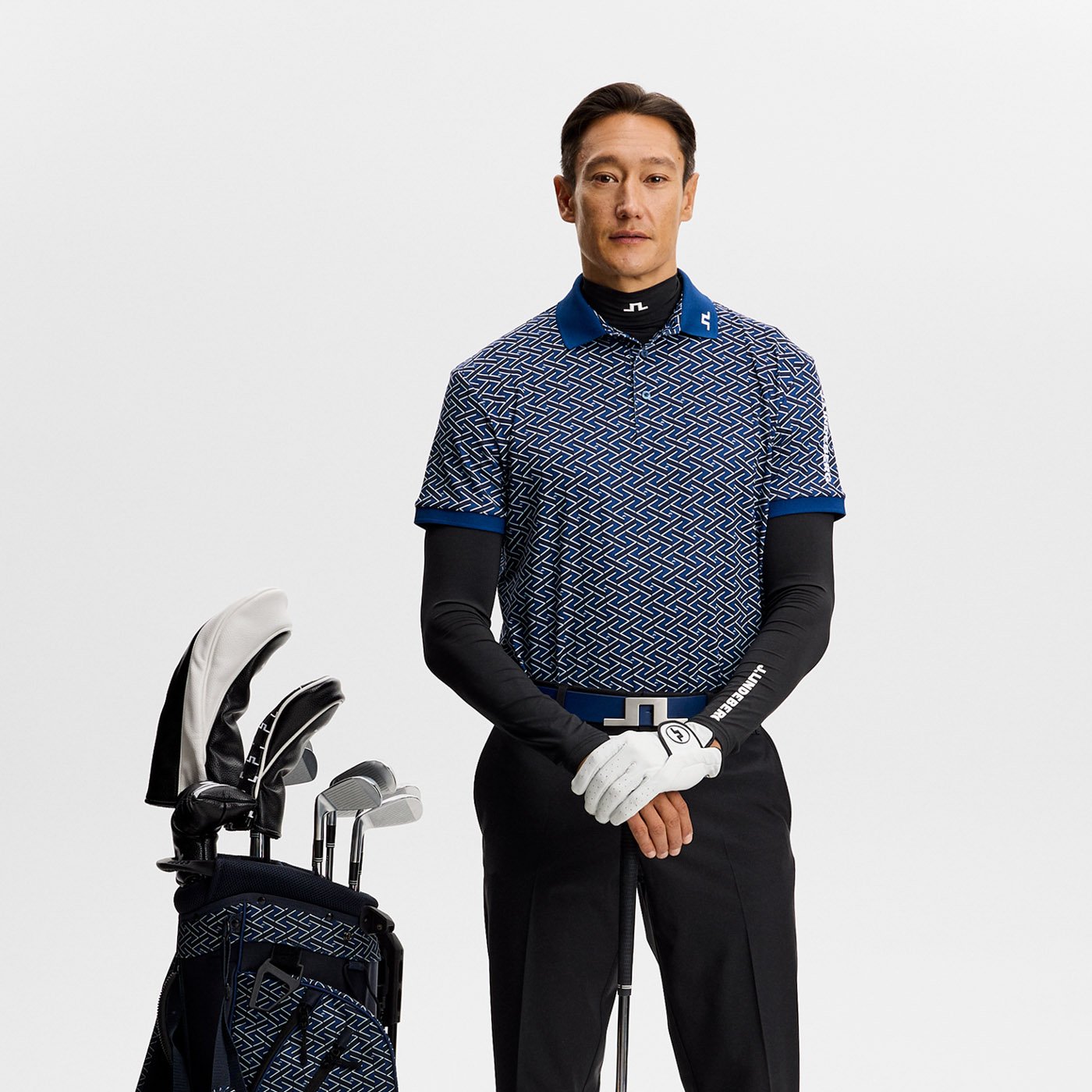 Tour Tech Print Polo J.Lindeberg Tour Tech Print Polo J.Lindeberg