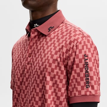 Tour Tech Print Polo J.Lindeberg