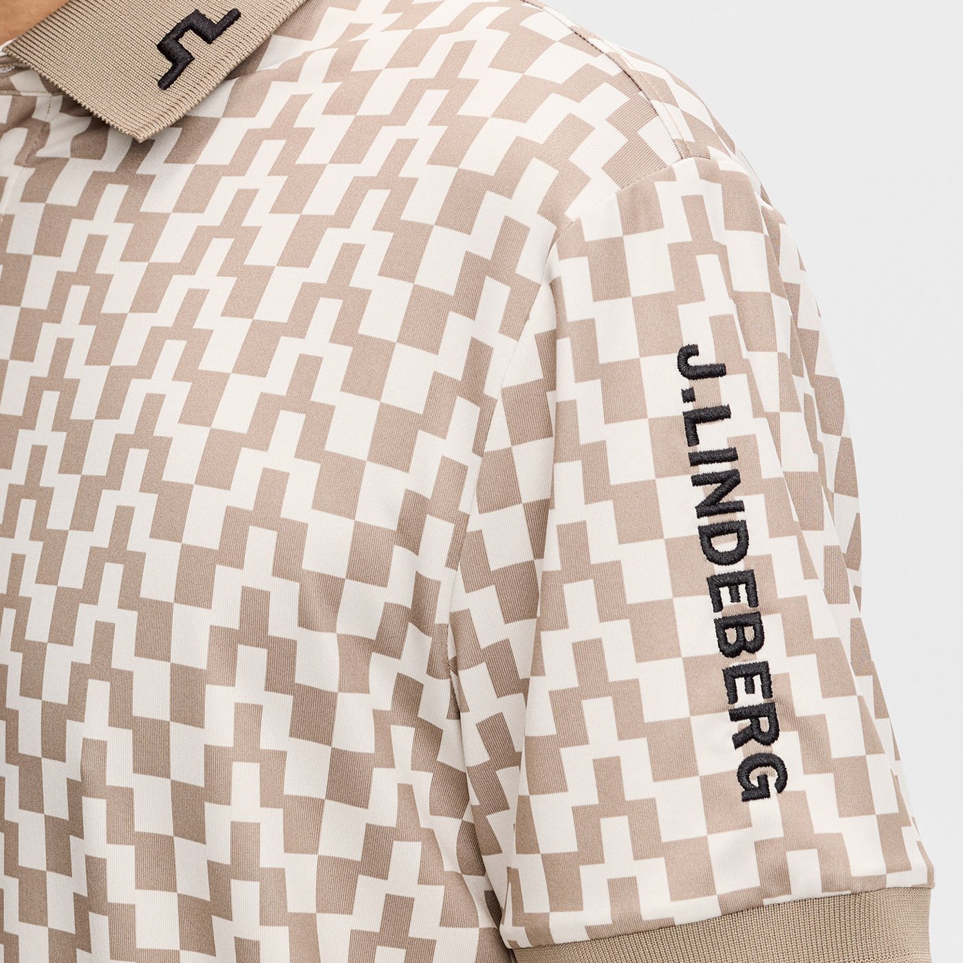 Tour Tech Print Polo J.Lindeberg