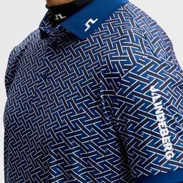 Tour Tech Print Polo J.Lindeberg