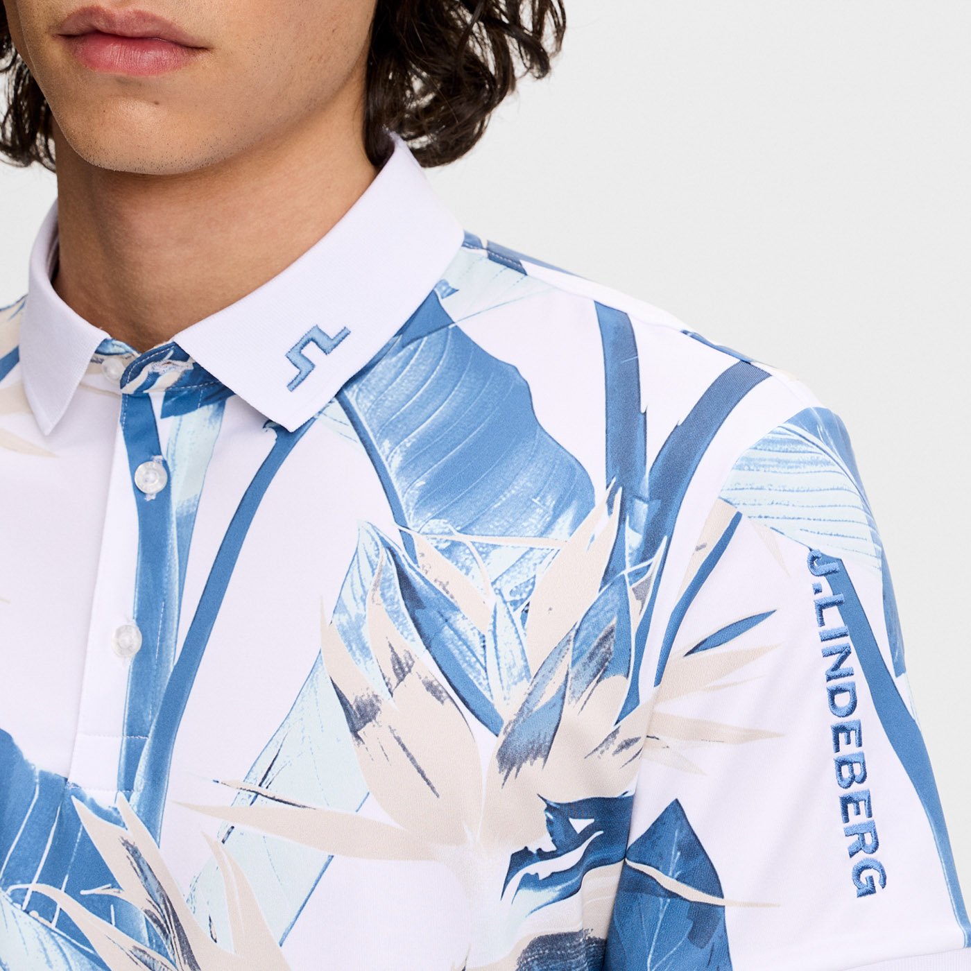 Tour Tech Print Polo J.Lindeberg Tour Tech Print Polo J.Lindeberg