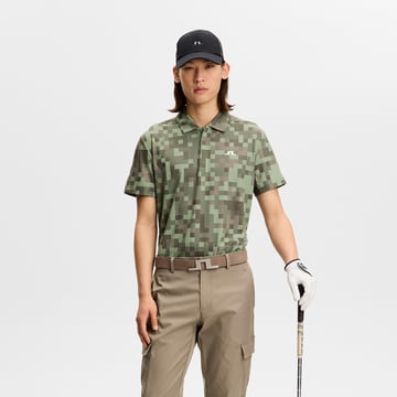 Dario Tour Print Polo J.Lindeberg