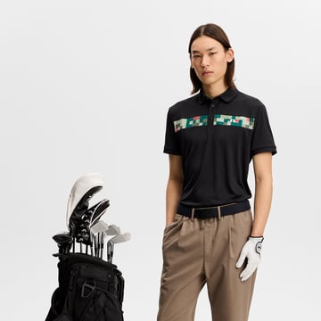 Bridger Tour Polo Svart J.Lindeberg