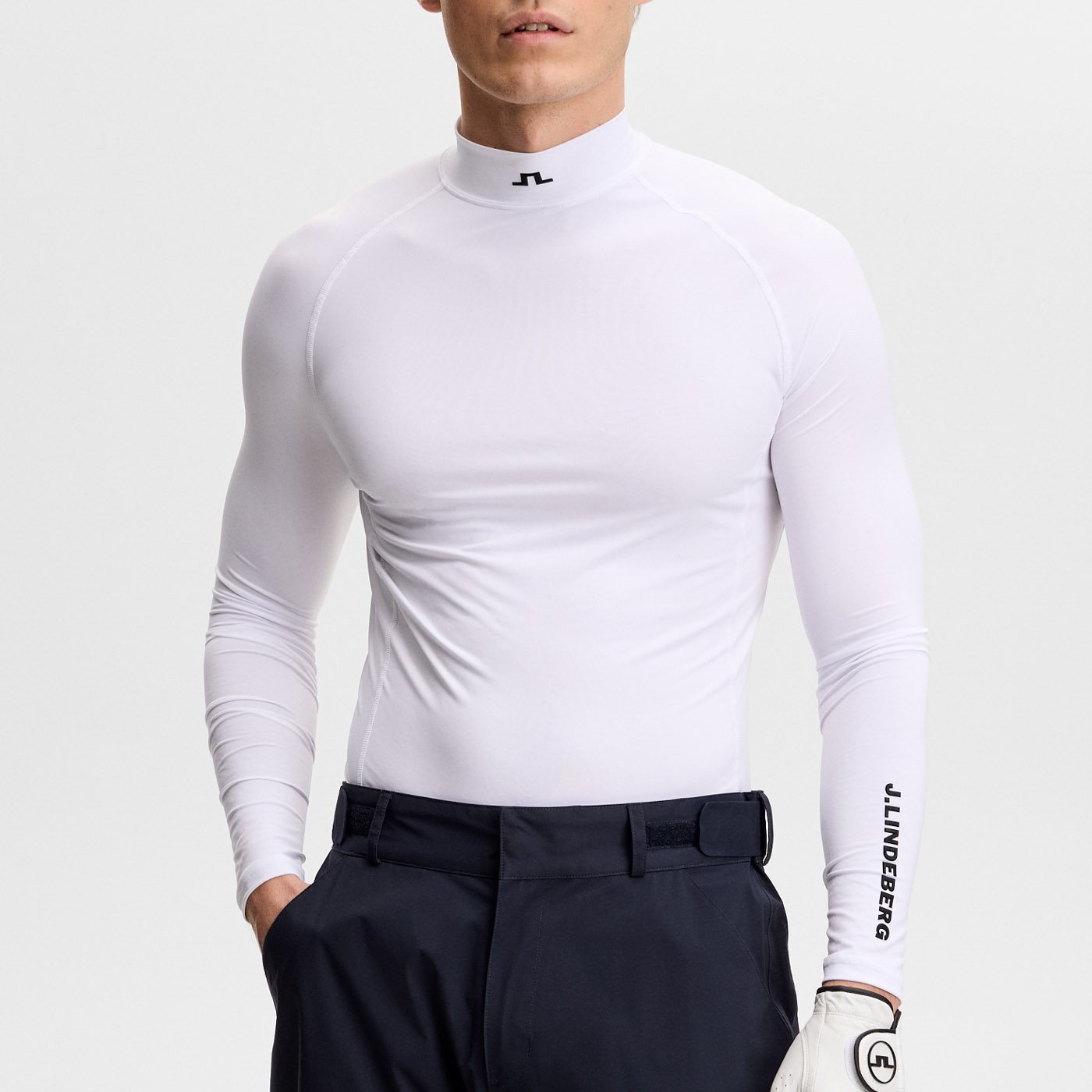 Ello Compression Top Hvid J.Lindeberg